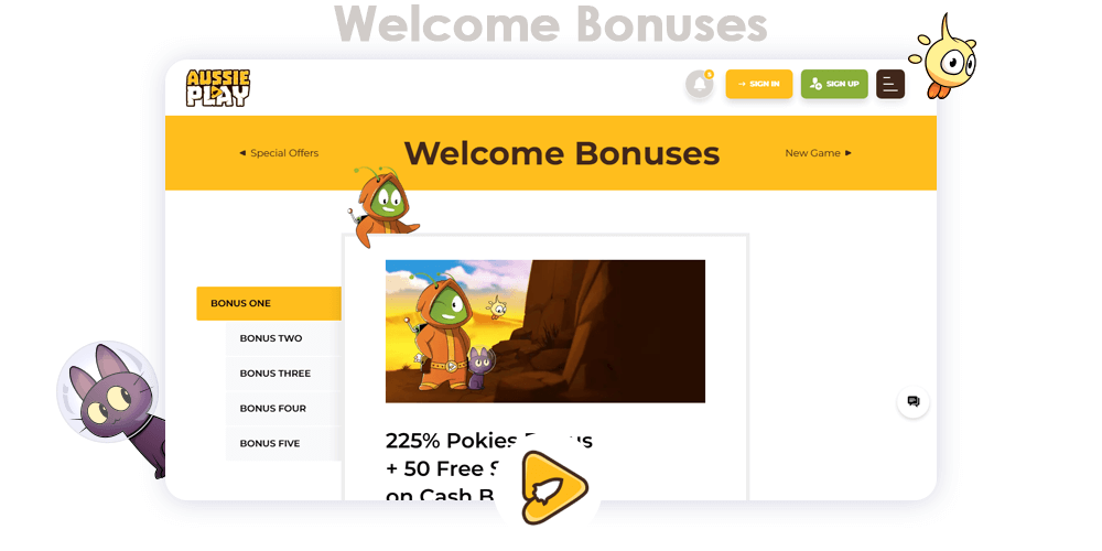 Bonus & Promo code Aussieplay Casino